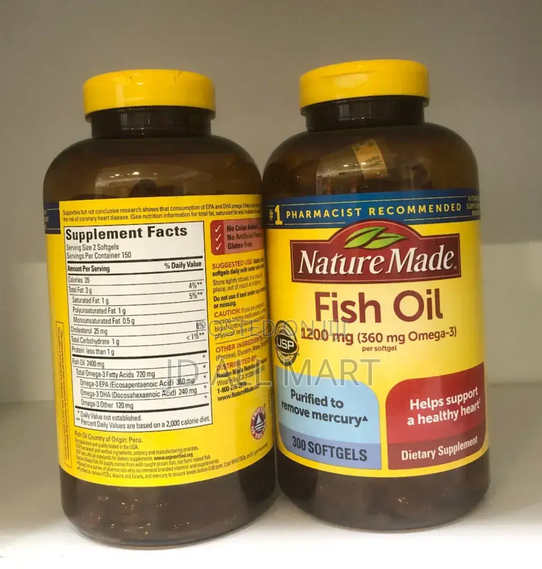 Nature Made Fish Oil 1200 Mg