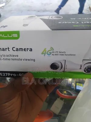 Calus Smart Camera + 4g Sim and Wifi Operate (Indoor Install)