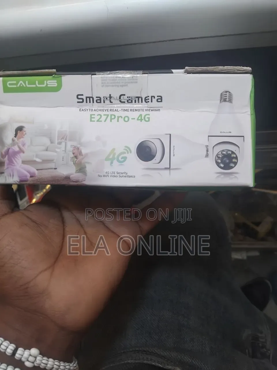Calus E27pro-4g Smart Security Camera ካልስ ኢ27ፕሮ-4ጂ ስማርት የደህንነት ካሜራ
