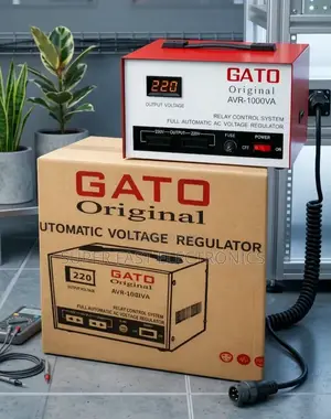 Gato Original Stabilizer Avr-1000va Digital Automatic Voltage