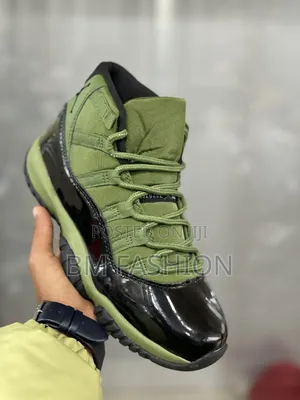 Air Jordan 11 "Olive Green" New Arrivals (100% Quality)