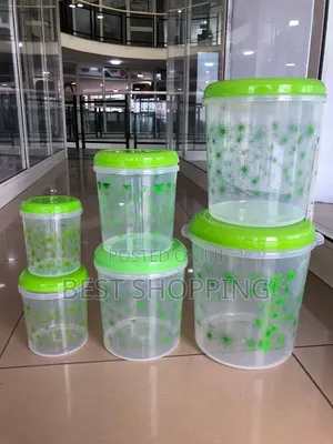 Food Storage Box ኳሊቲ የአስቤዛ ማስቀመጫ 6 In 1