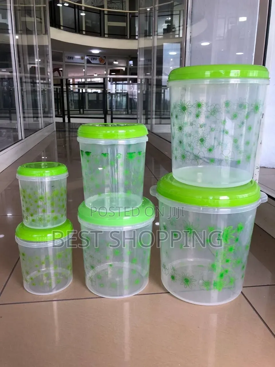 Food Storage Box ኳሊቲ የአስቤዛ ማስቀመጫ 6 In 1