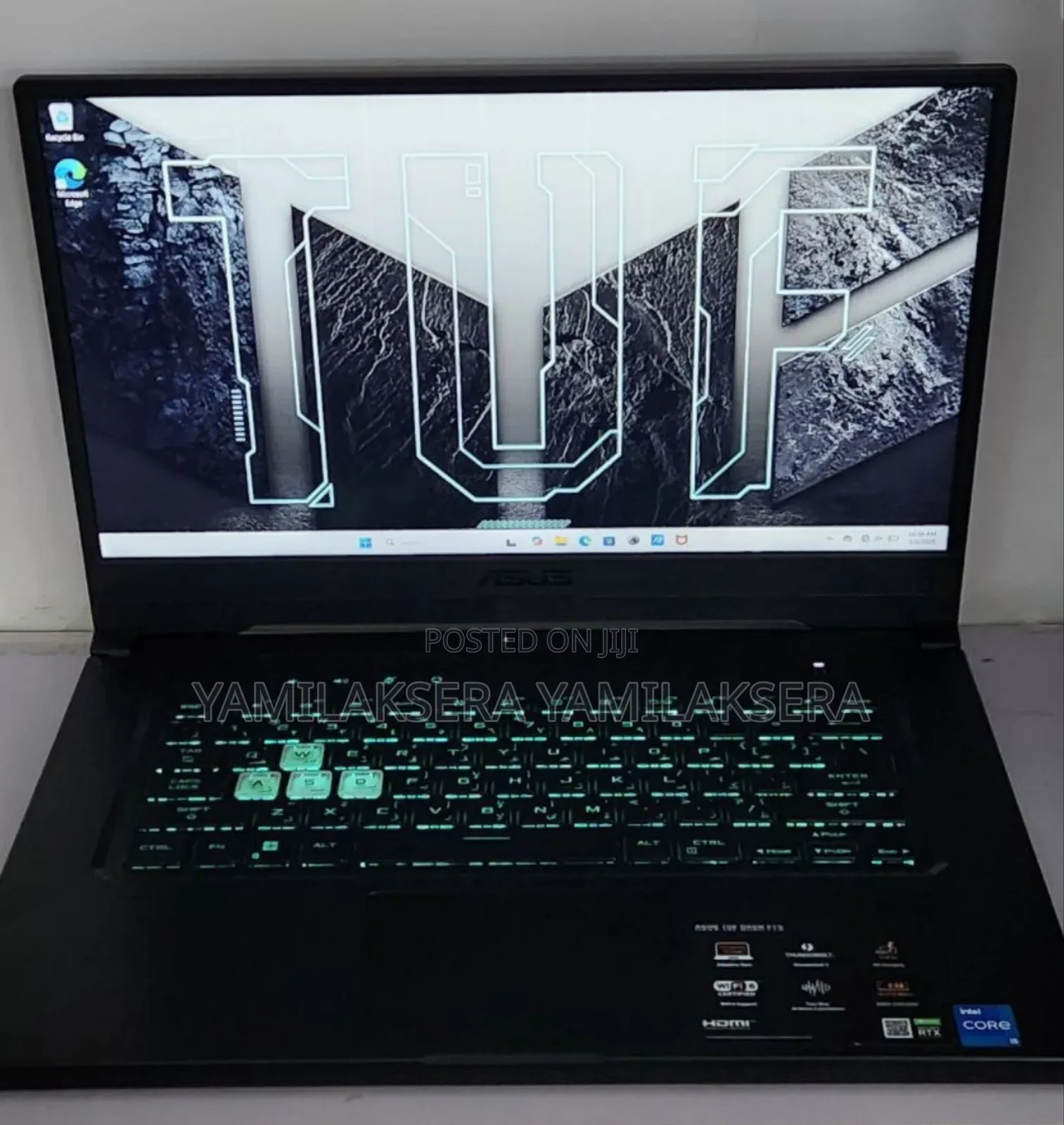 New Laptop Asus TUF Dash F15 16GB Intel Core i5 SSD 512GB