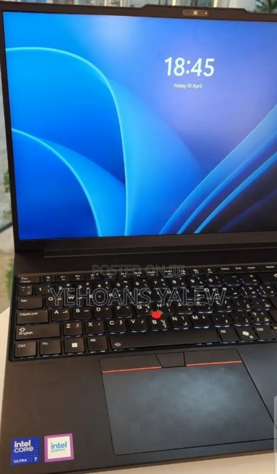 New Laptop Lenovo ThinkPad E16 Gen 3 16GB Intel Core Ultra 7 SSD 512GB