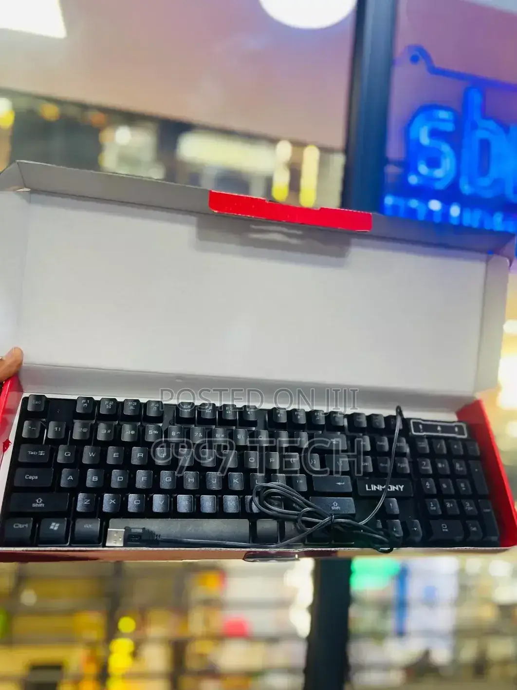Linmony K-15 RGB Gaming Keyboard