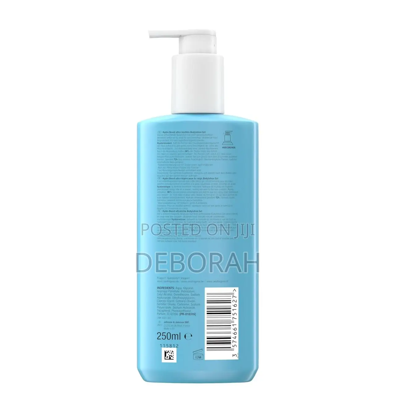 Neutrogena Hydro Boost Gel Mosturizer Straight From Europe