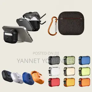 Premium Airpods Case Cover With Keychain