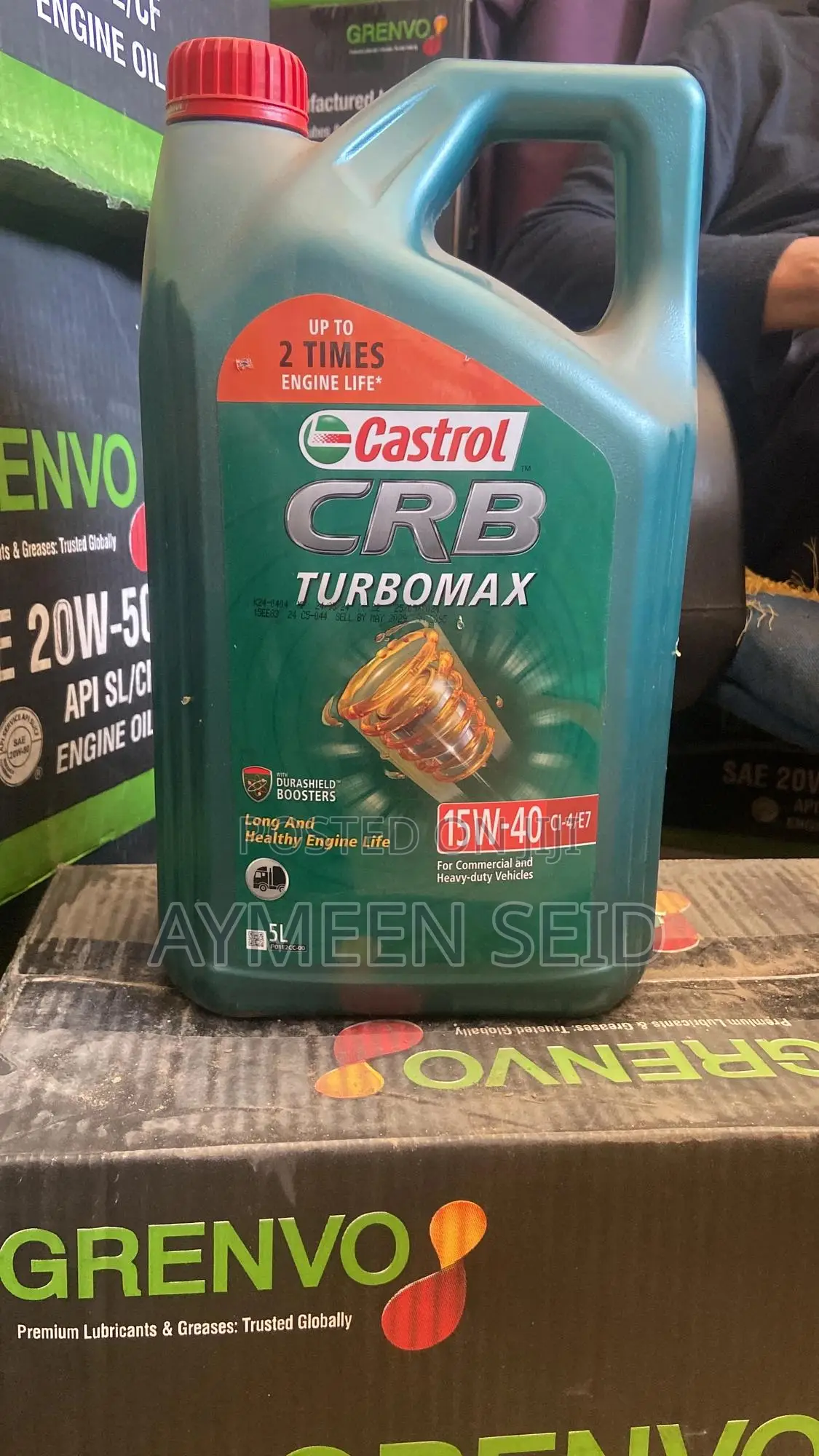 Engine Oil Castrol Nafta 5l