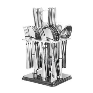 24-Piece Stainless Steel Cutlery Set
