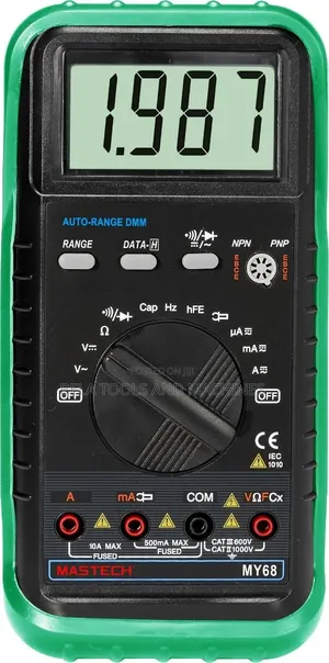 Mastech My68 Digital Multimeter Advanced Auto-Ranging Multimeter