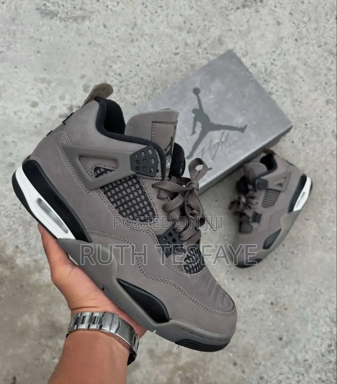 Jordan 4 Cave Stone