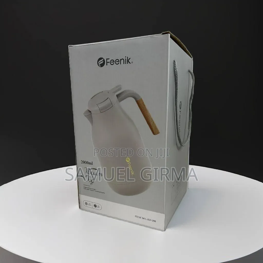 ለረጅም ሰአት ሙቀትን ጠብቆ ማቆየት የሚችል Feenik Vacuum Jug