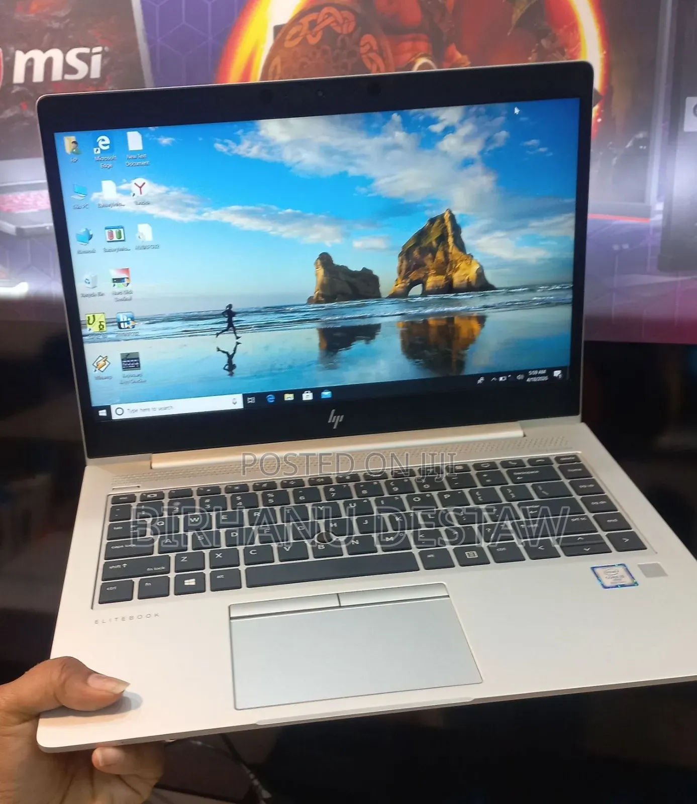 New Laptop HP EliteBook 840 G5 16GB Intel Core i5 SSD 512GB