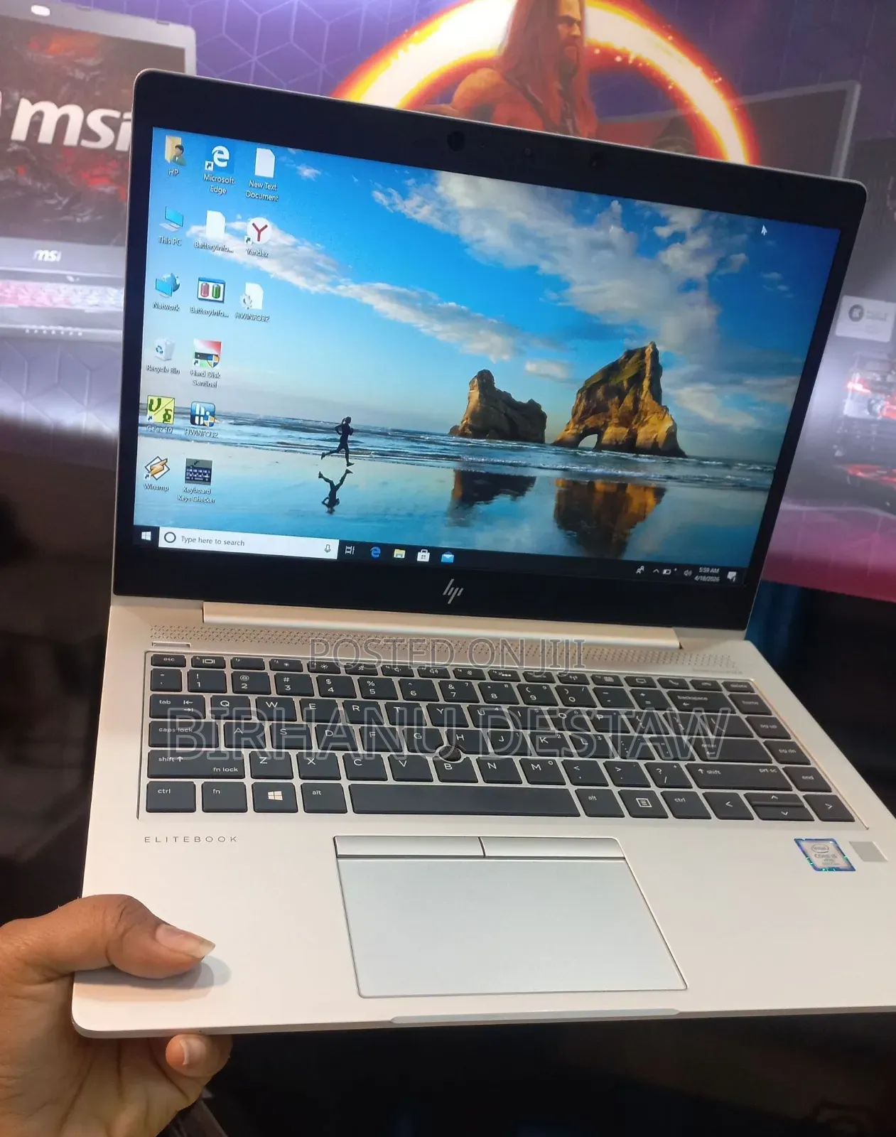 New Laptop HP EliteBook 840 G5 16GB Intel Core i5 SSD 512GB