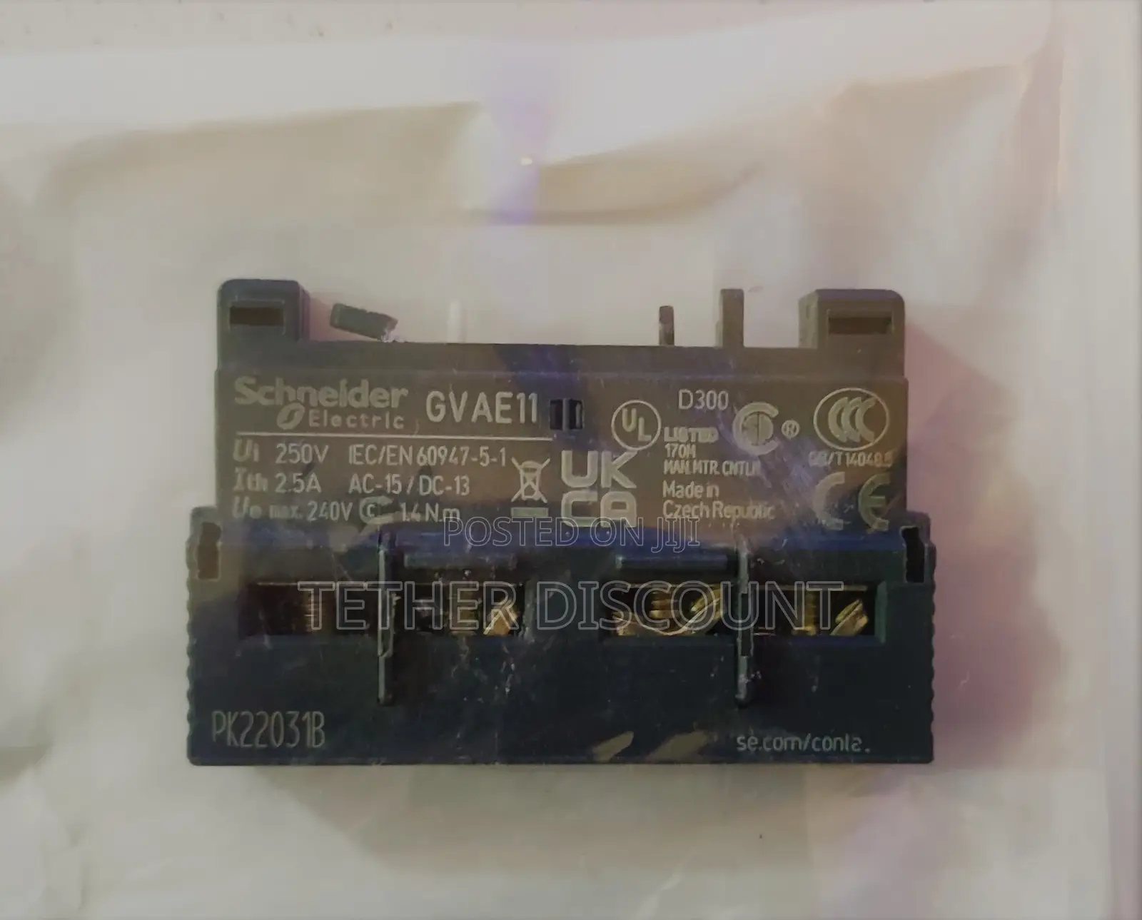 Schneider Electric Moter Breaker ኤልክትሪክ ሞ ተር ብ ሬከር