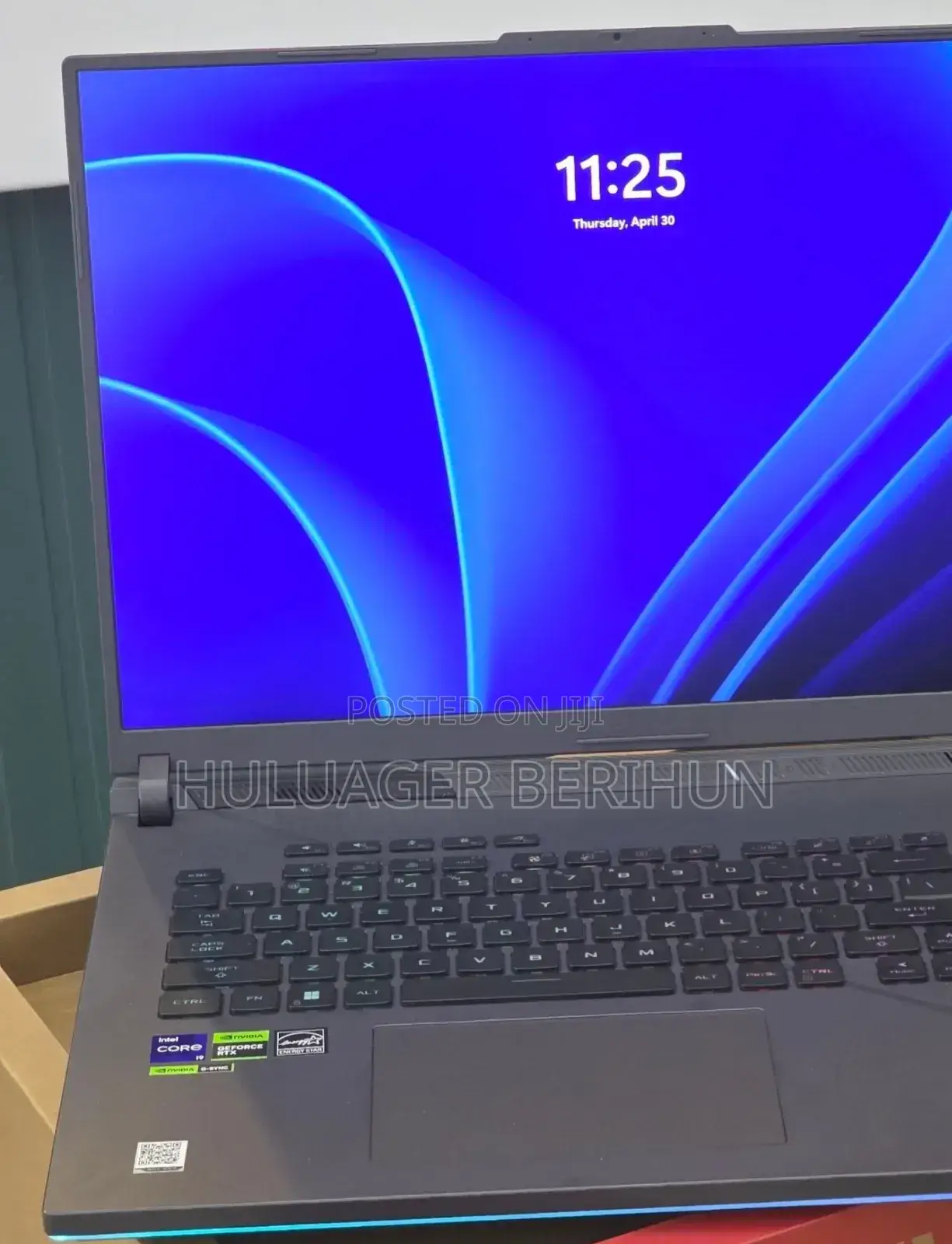 New Laptop Asus ROG Strix G16 G614 16GB Intel Core i9 SSD 1T