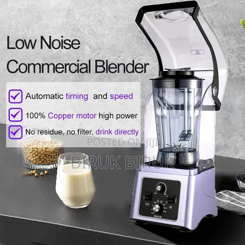 Sokaboss Silent Commercial Smoothie Blender