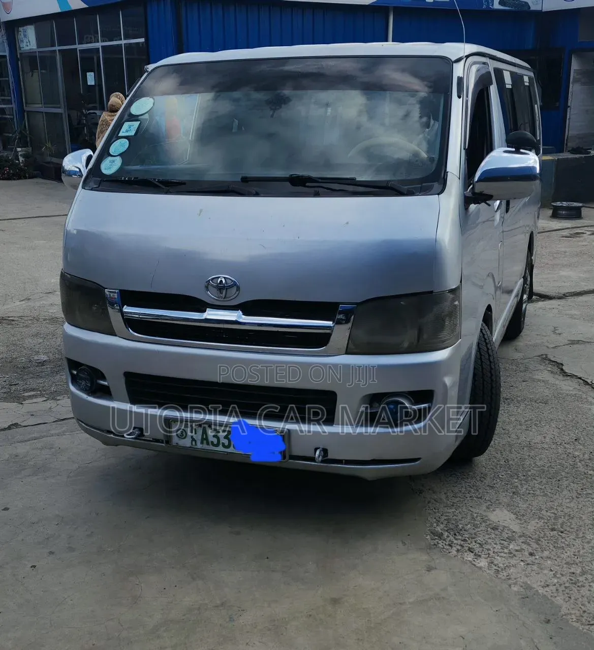 Toyota HiAce 2007 Silver