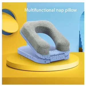 6-in-1 Foldable U-Shape Pillow: Sleep Anywhere, Anytime