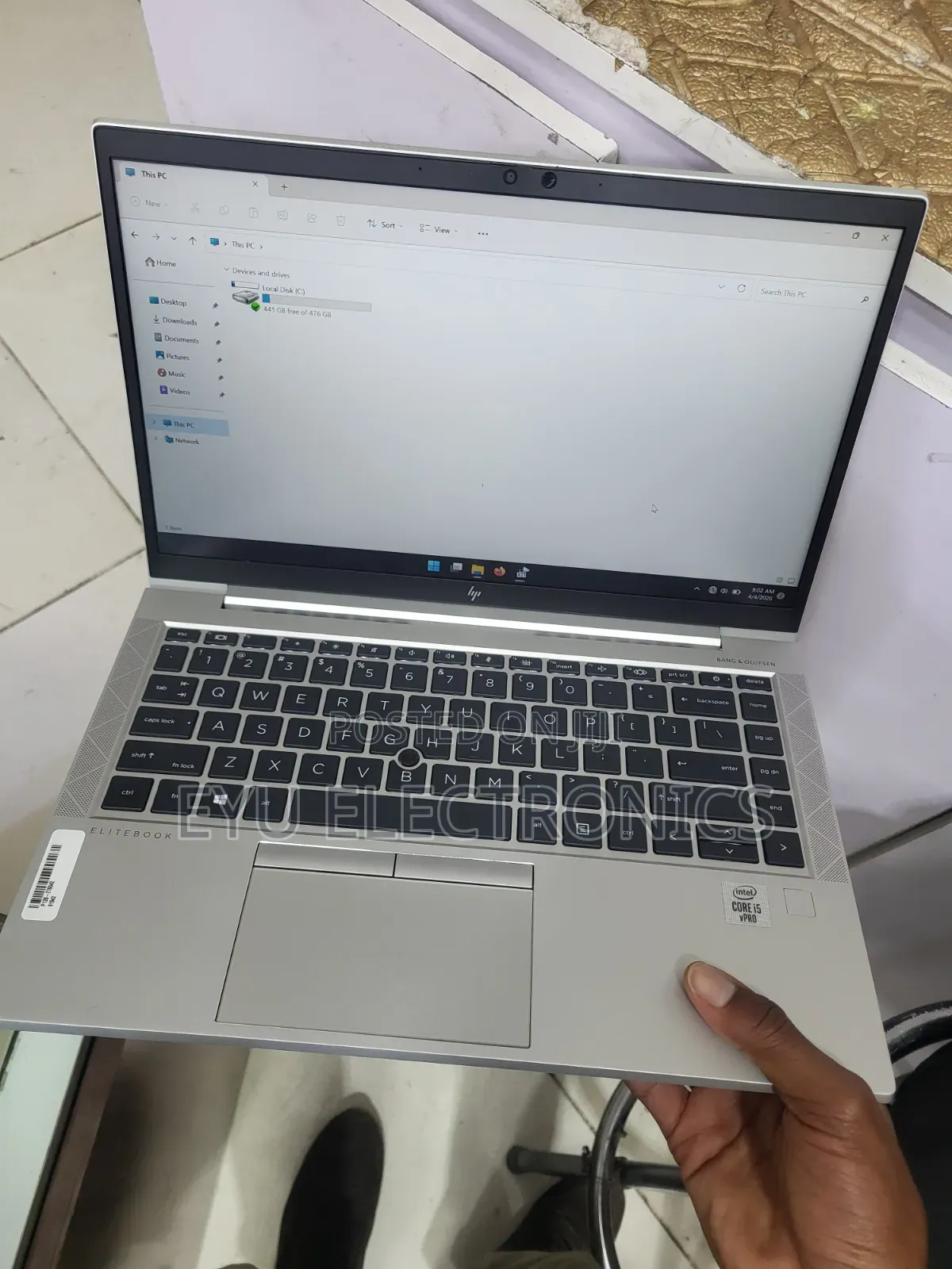 New Laptop HP EliteBook 840 8GB Intel Core i5 SSD 512GB