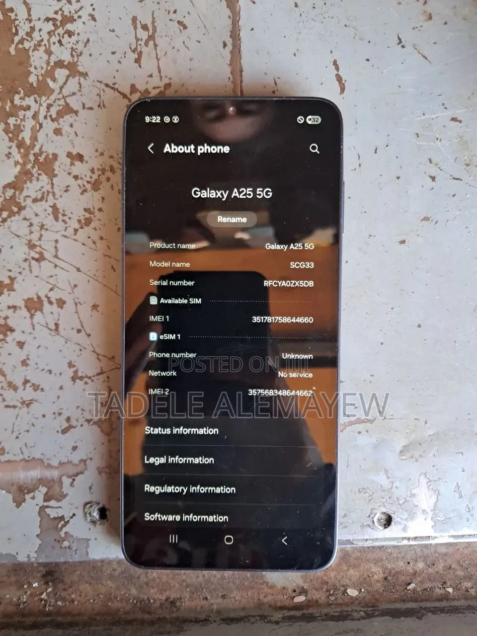 Samsung Galaxy A25 256 GB Black