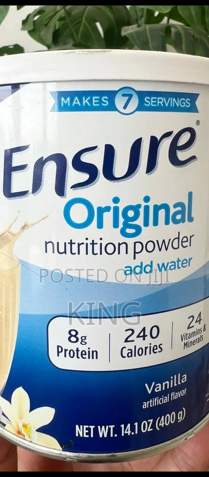 Ensure Original Nutrition