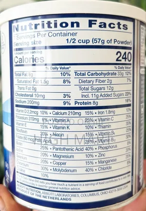 Ensure Original Nutrition Powder