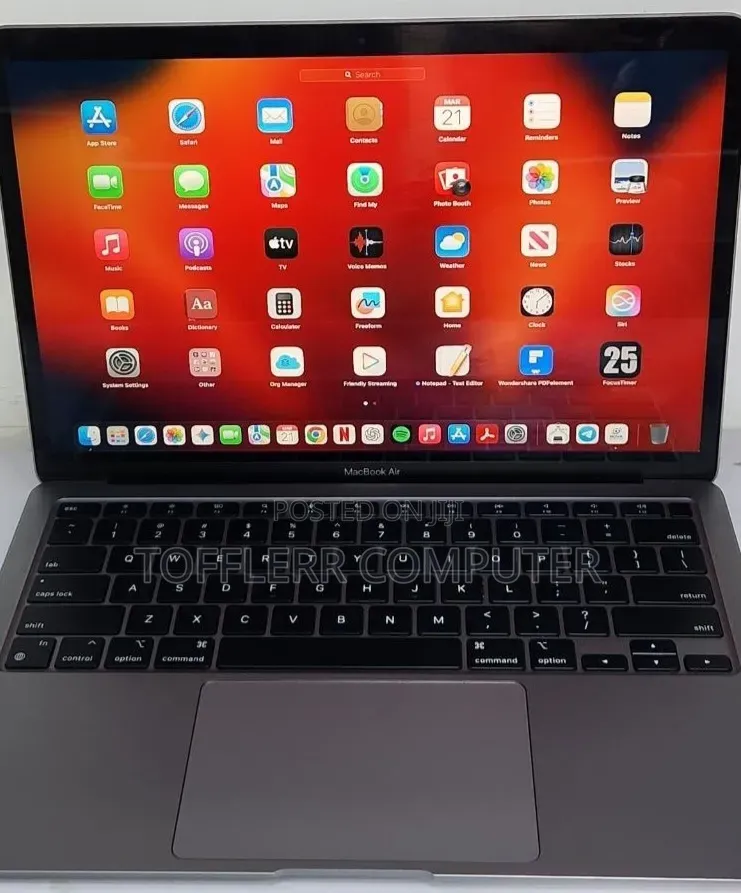 New Laptop Apple MacBook Air 2020 M1 8GB Intel Core M2 SSD 256GB