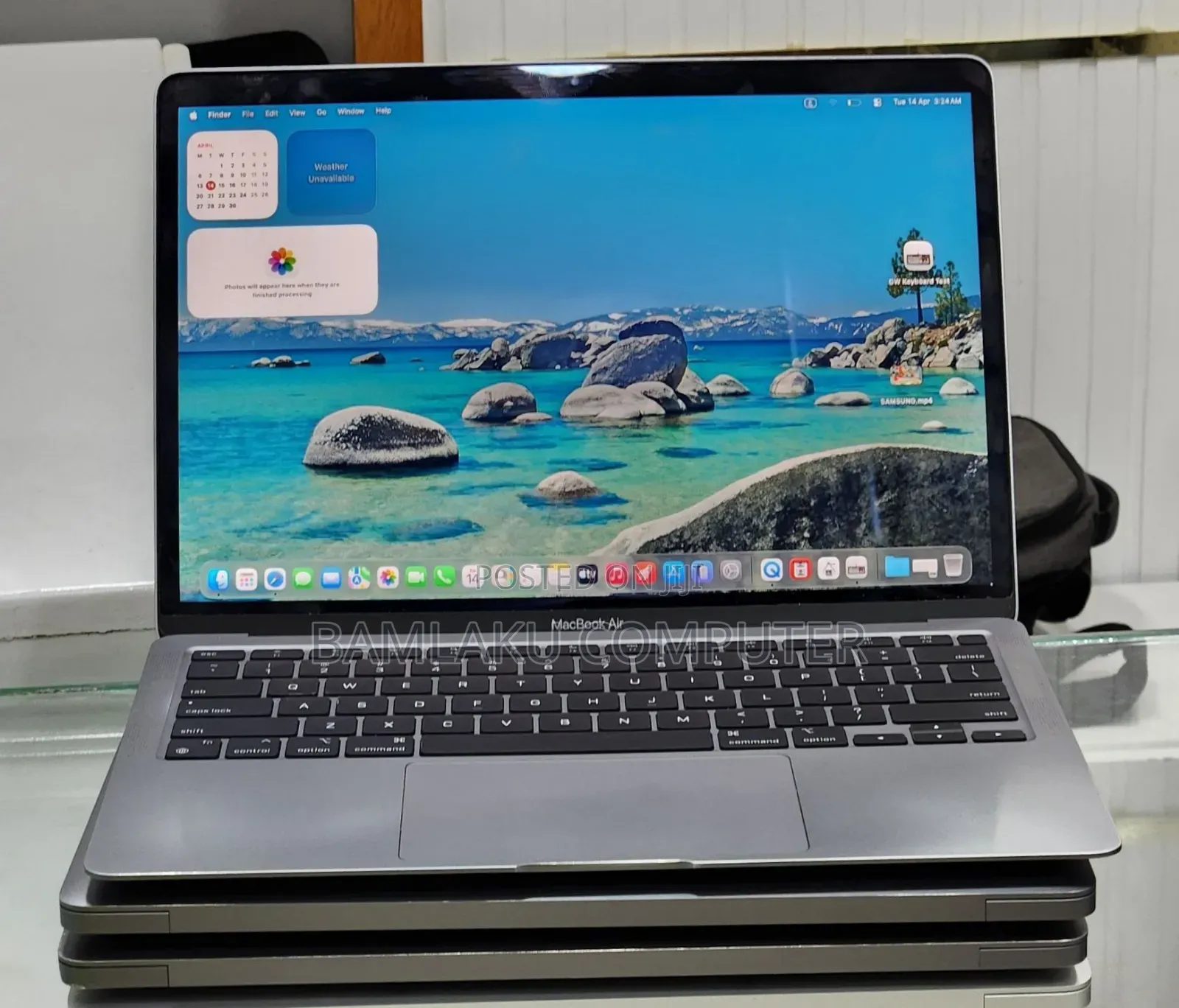 New Laptop Apple MacBook Air 2020 M1 8GB Apple M1 SSD 256GB