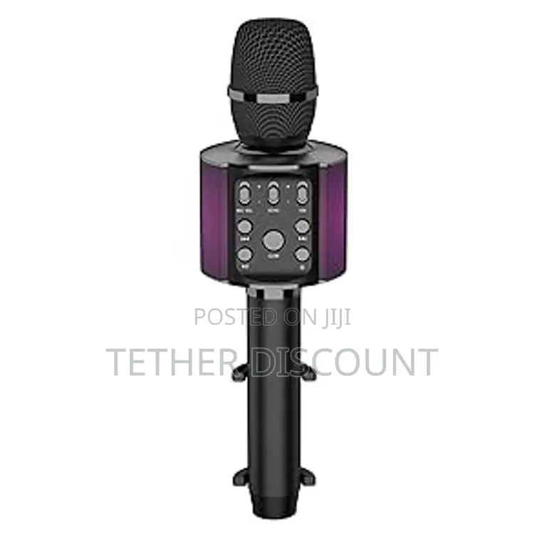 - Lenco Microphone - Bluetooth V4.2 - With Smartphone Holder