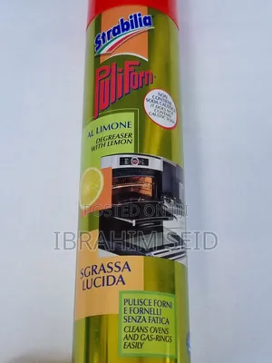 Strabilia Puliforn Lemon for Cleaning Ovens and Stoves 300ml
