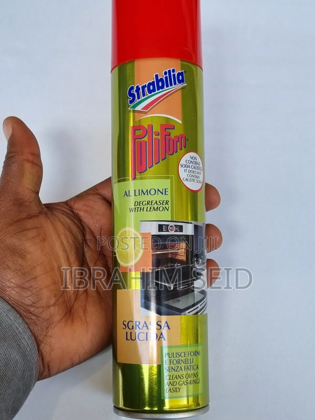 Strabilia Puliforn Lemon for Cleaning Ovens and Stoves 300ml