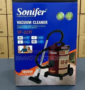 Sonifer 21l Vacuum Cleaner 1800w Heavy Duty