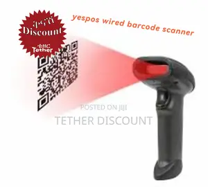 Yespos Wired Barcode Scanner አዲስ ስካነር