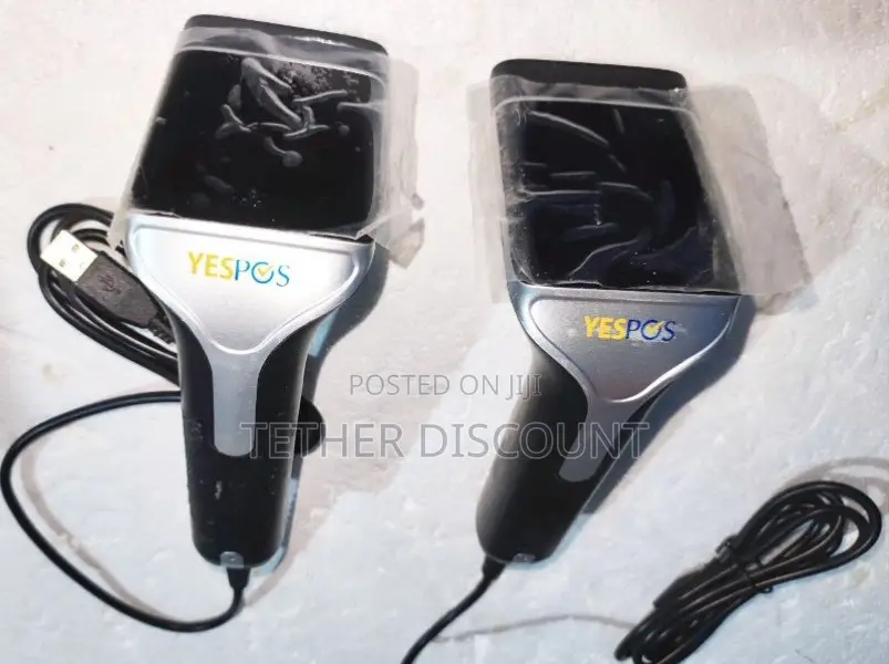 Yespos Wired Barcode Scanner አዲስ ስካነር