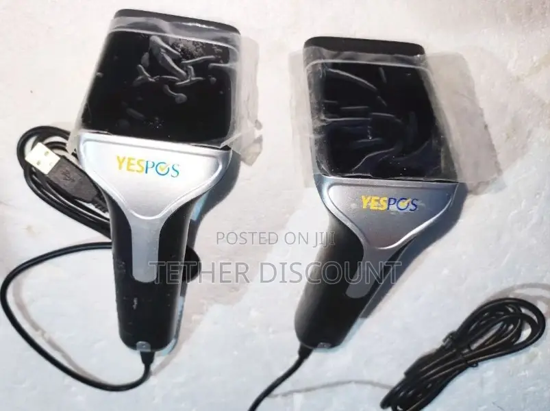 Yespos Wired Barcode Scanner አዲስ ስካነር