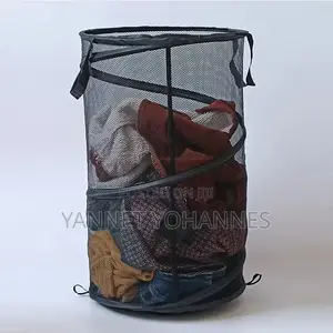 Foldable Mesh Laundry Basket