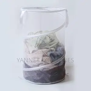 Foldable Mesh Laundry Basket