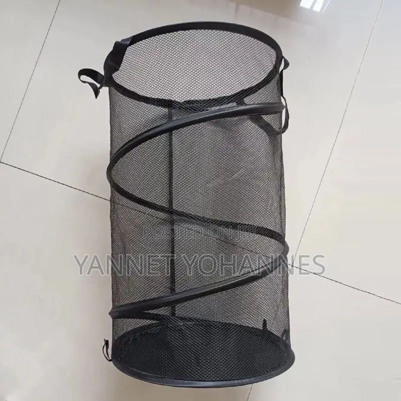 Foldable Mesh Laundry Basket