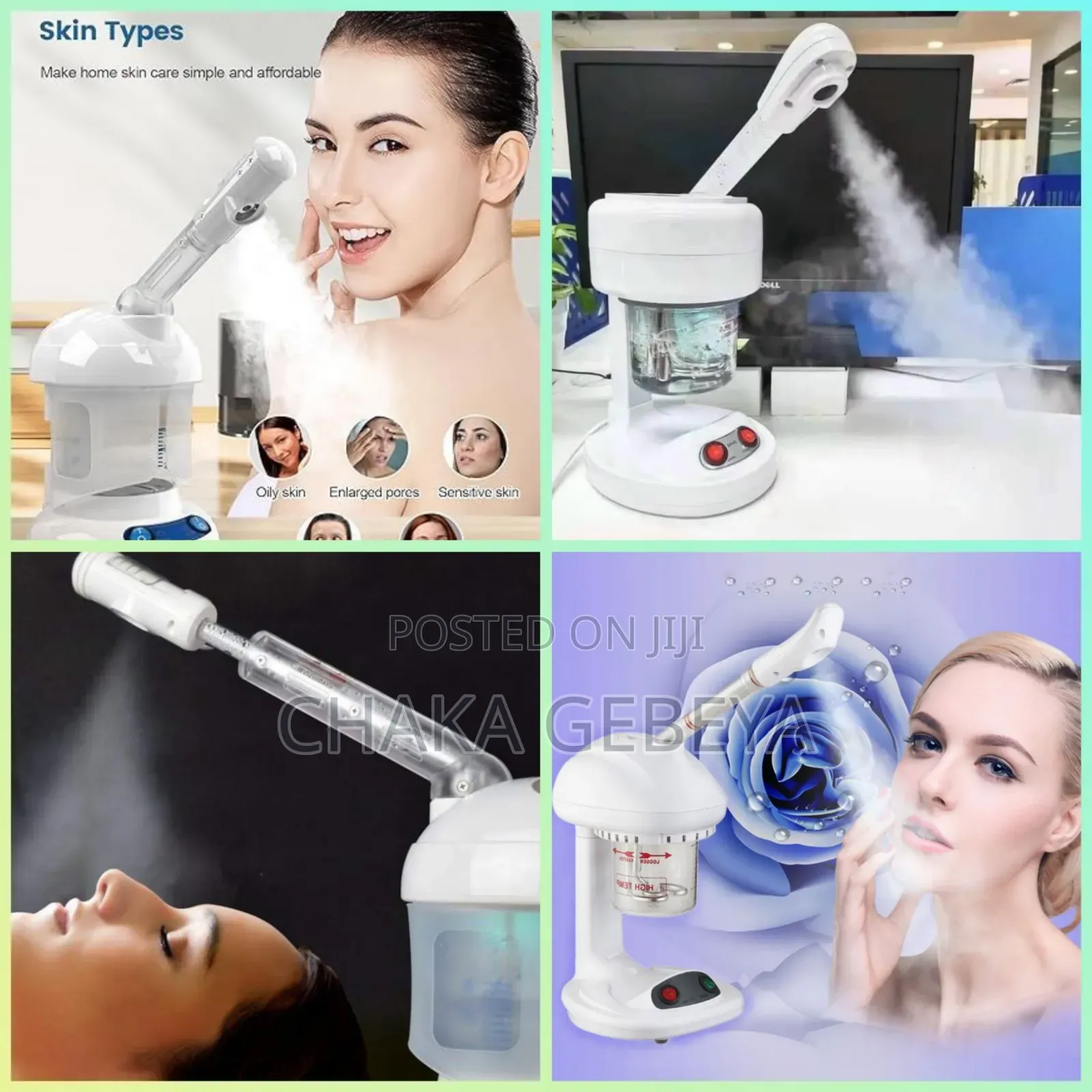 Mini Facial Steamer – Deep Cleansing, Opens Pores, Hydrates Skin,