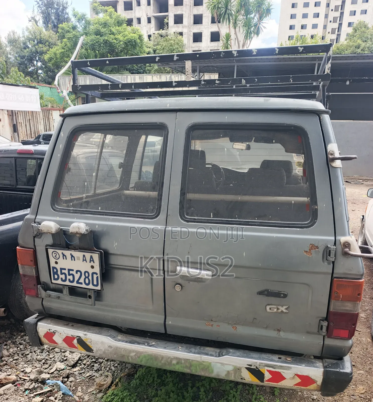 Toyota Land Cruiser 1988 Gray