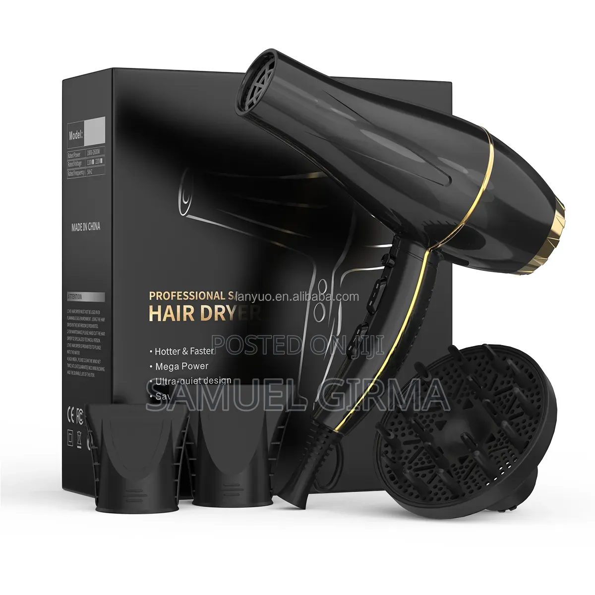 2400 Watts Hometime Hair Dryer