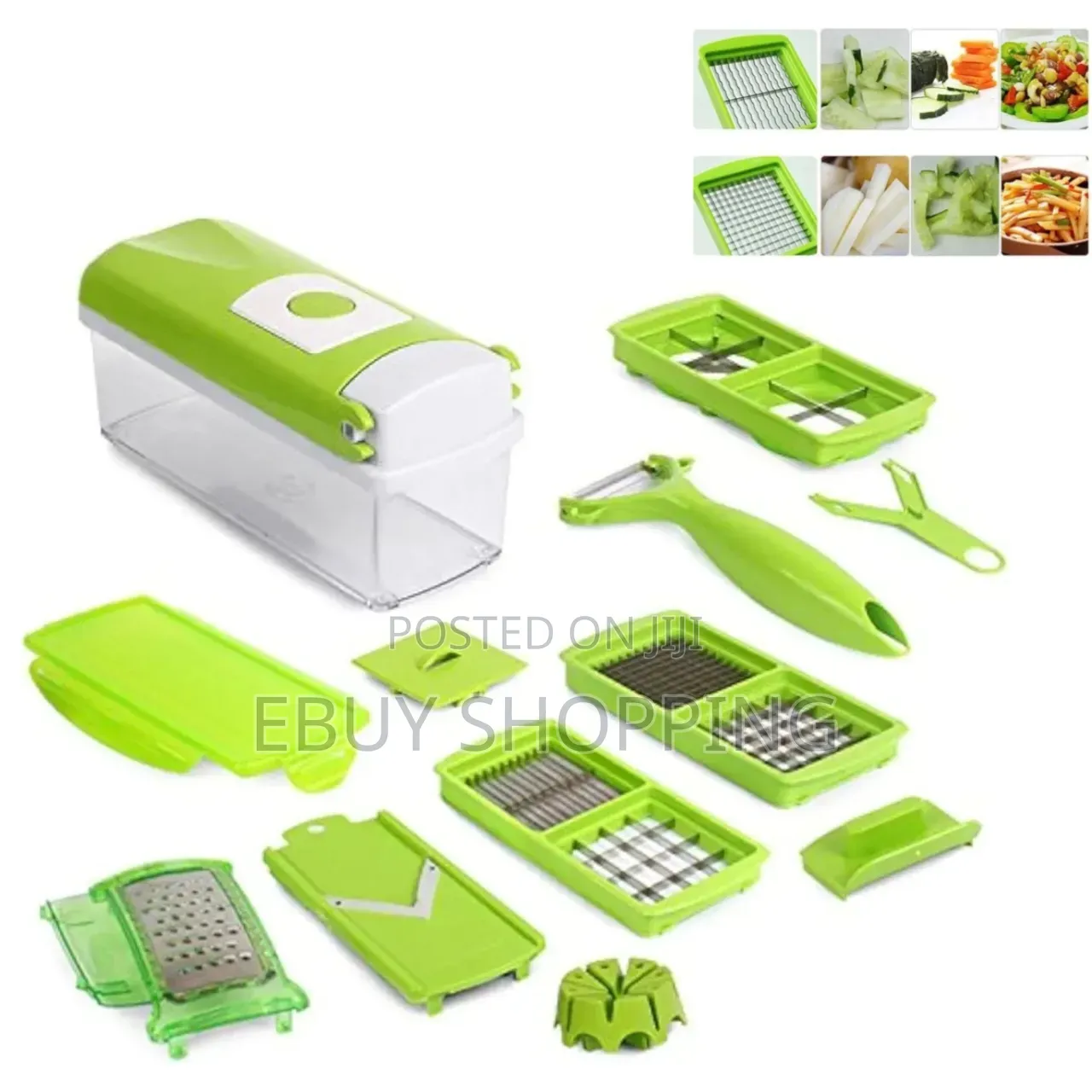 Professional 13-Piece Vegetable Dicer and Julienne Slicer Set