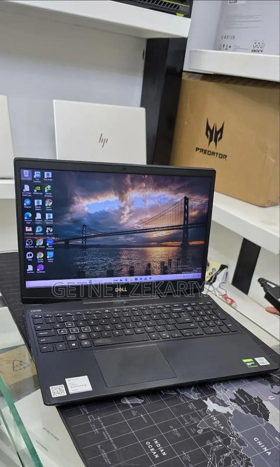 New Laptop Dell G15 5535 32GB Intel Core i7 SSD 512GB