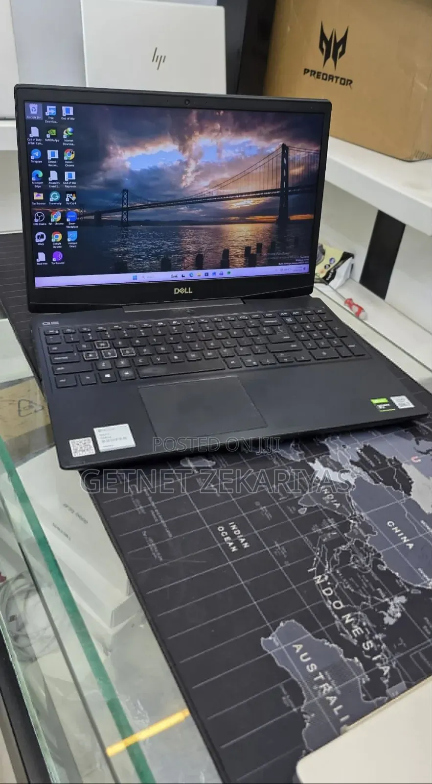 New Laptop Dell G15 5535 32GB Intel Core i7 SSD 512GB