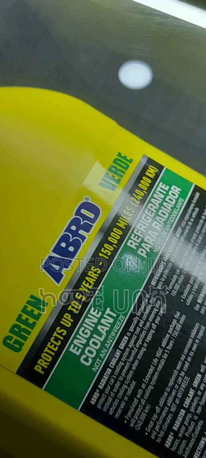 Abro Green Radiator Coolant - 1 Gallon