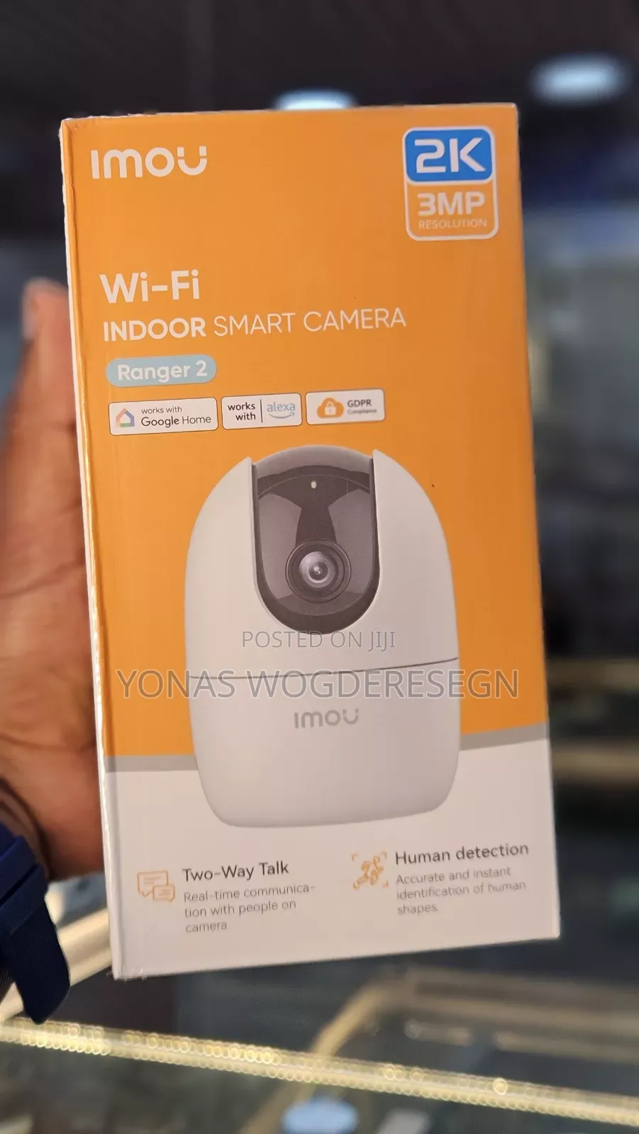 Imou Ranger 2 Wi-Fi Indoor Smart Camera 3mp () – 360°