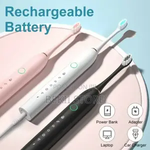 Sonic Electric Toothbrush Rechargeable የጥርስ ብሩሽ