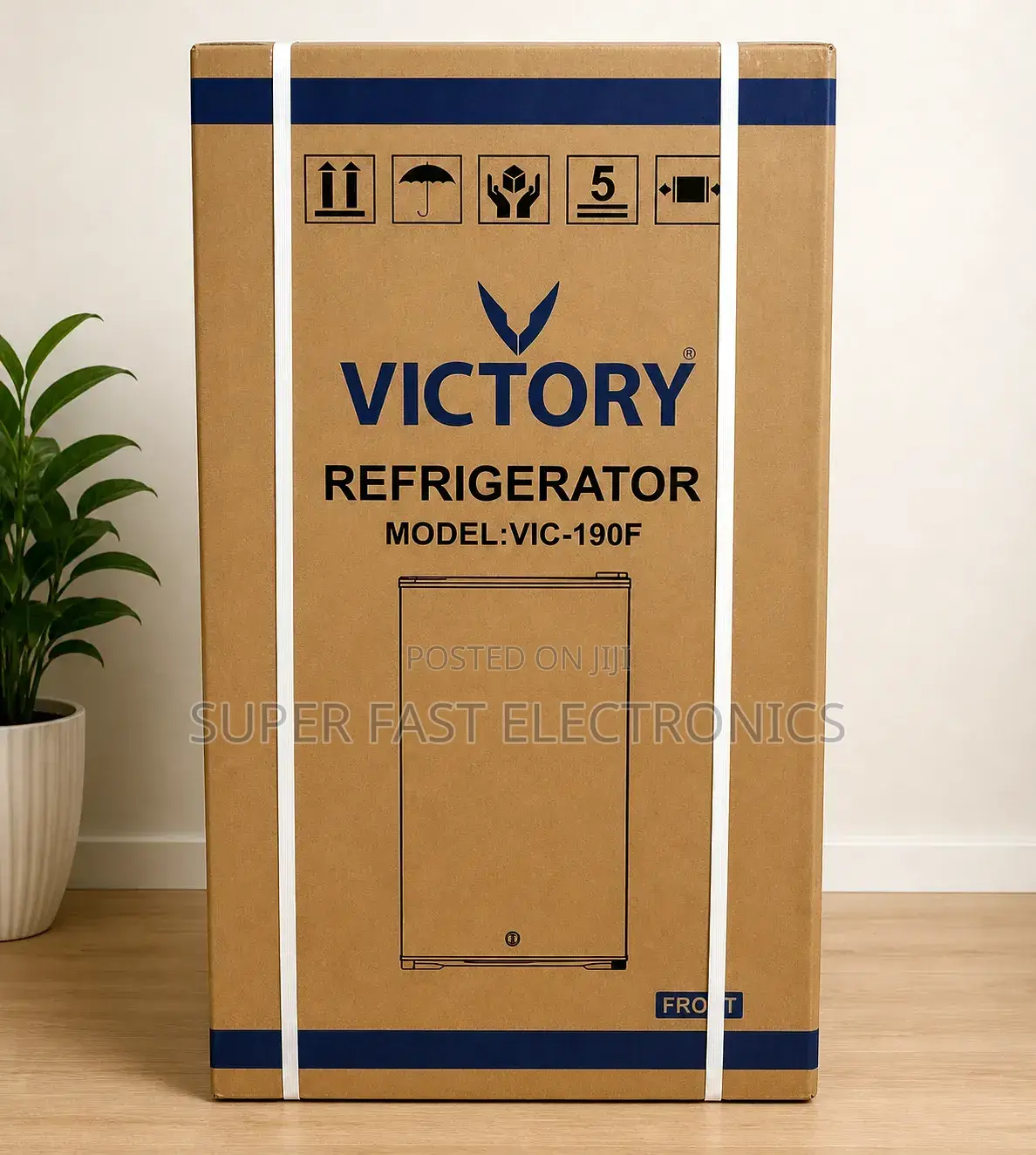 Victory Refrigerator, Specifically Model Vic-190f. The Large